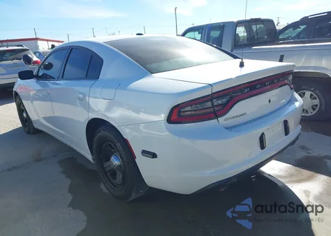 2015 Dodge Charger Police из США, поврежденный, VIN 2C3CDXAG3FH791316